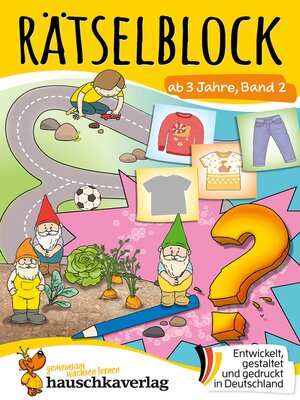 cover image of Rätselblock ab 3 Jahre, Band 2